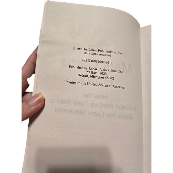 The Mark Curtis hoax by Martin McLaughlin 0929087461 labor books - Picture 6 of 8